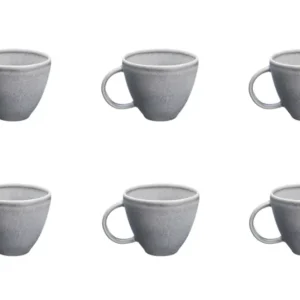 Tazza STONE 25cl - 6 pezzi - Grigio luna