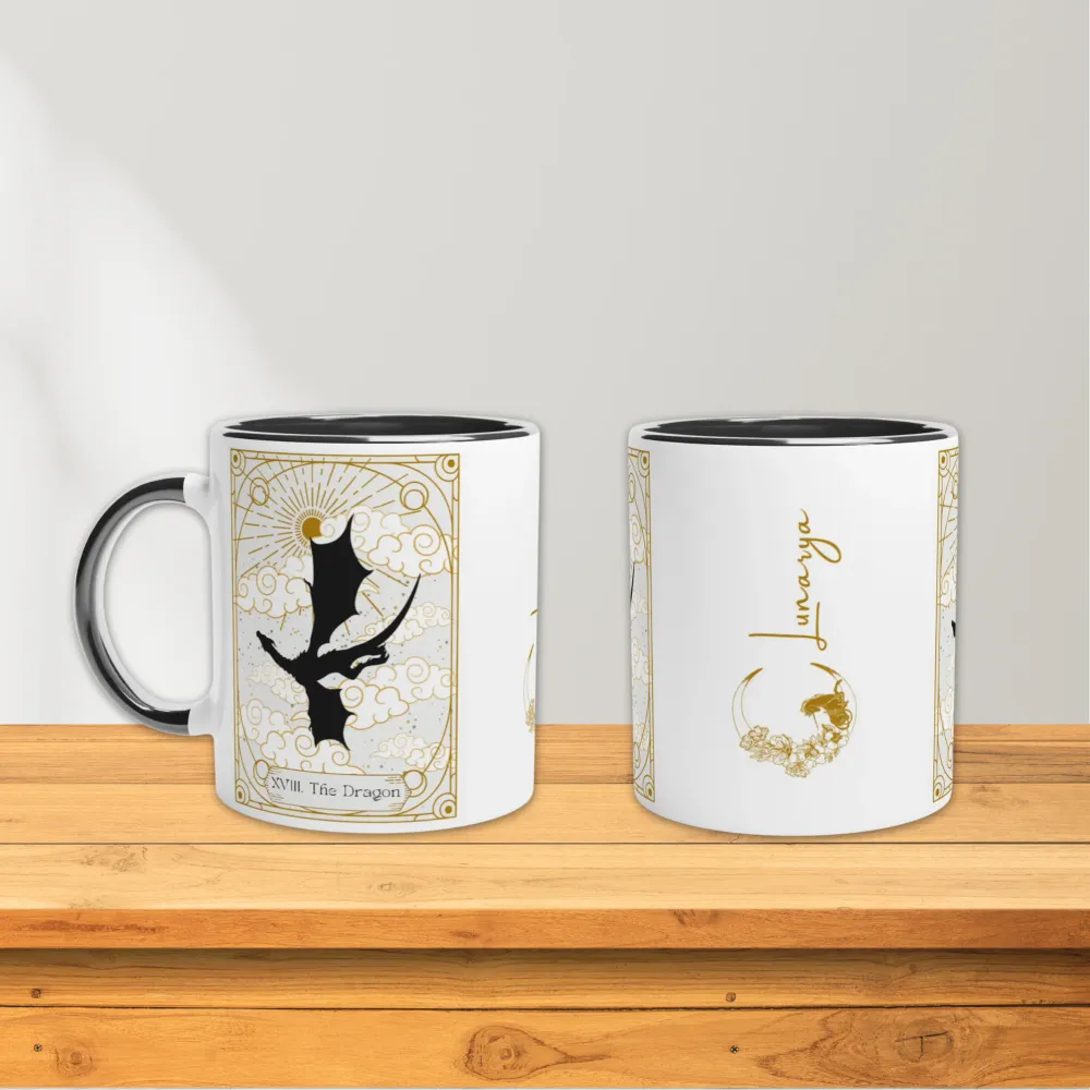 Tazza I Tarocchi - XVIII. Dragon