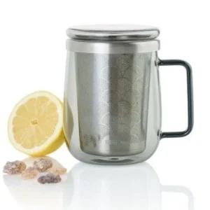 Tazza vetro con infusore Yuna AdHoc