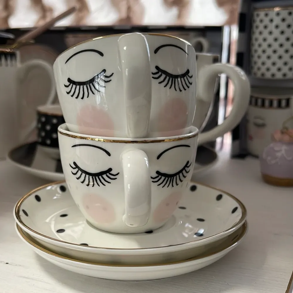 Tazzina caffè pois - Miss Etoile