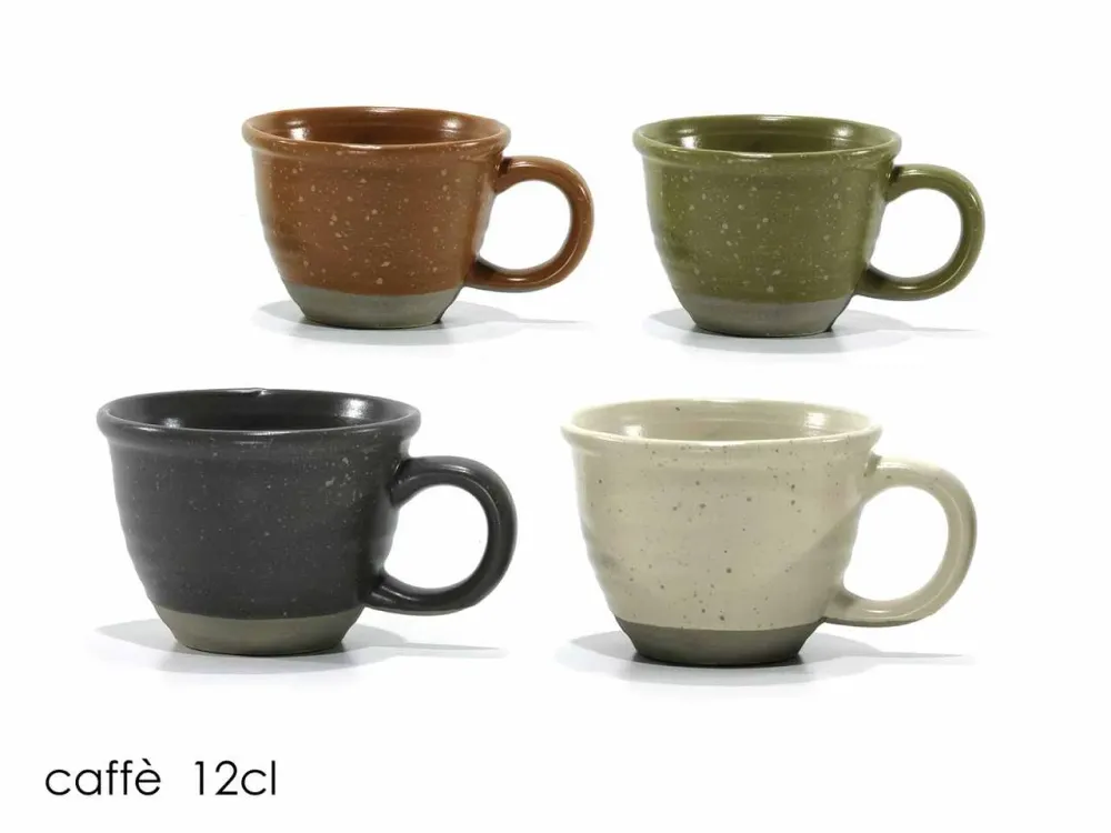 Tazzina caffe' 12cl 4 assortimenti