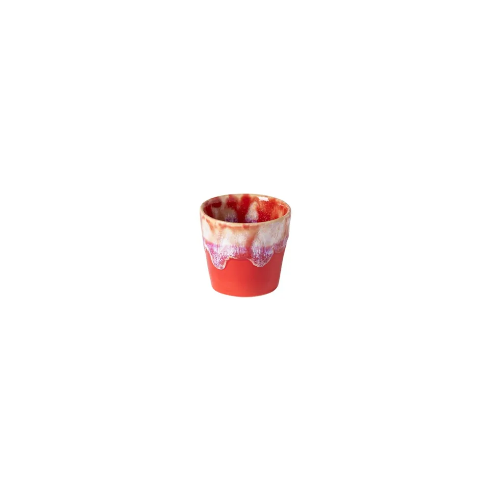 Tazzina espresso Grespresso 70ml D6,5cm H5,8cm rossa