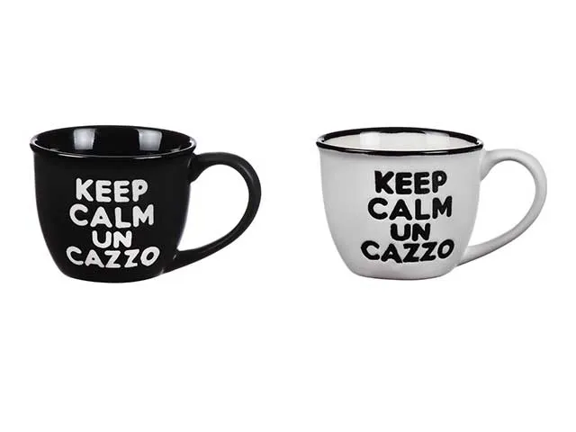 Tazzina porcellana d6,5zh5,5cm 65982