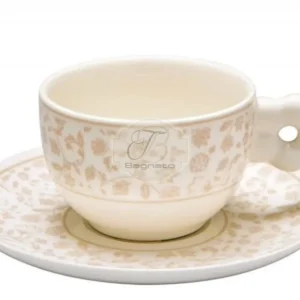 Tazzine caffè set 2 pezzi campo ai fiori Brandani