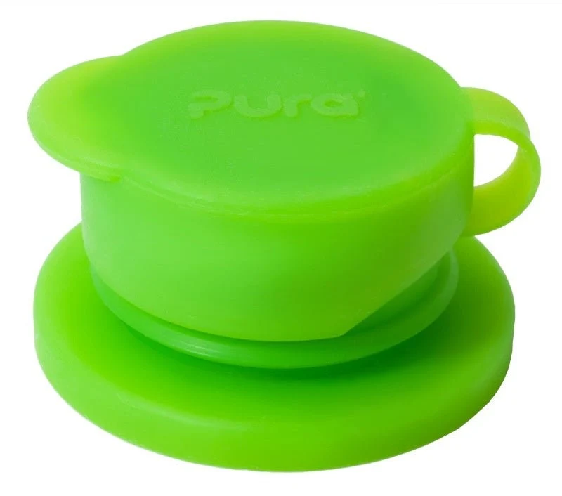 Pura Borraccia Thermos acciaio inox 650Ml Set verde 3 pezzi