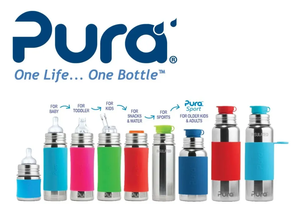 Pura Thermos Menta 475Ml acciaio inox