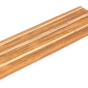 Teak Haus Antipasti Platte Teak con manico, 78.7x19.6x1.3 cm Th905