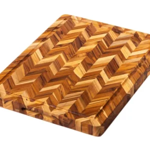Teak House Hack Block con Juice Trille 40.6x30.5x3,8 cm Th321