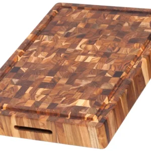 Teak House Hack Block/Serving Board Block/Study Board, 51x35.5x6,4 cm Th313