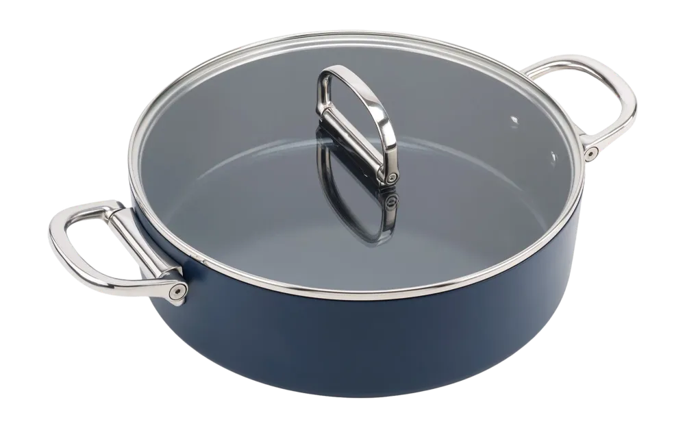 TEGAME ANTIADERENTE CERAMICA CM.28 C/COP.