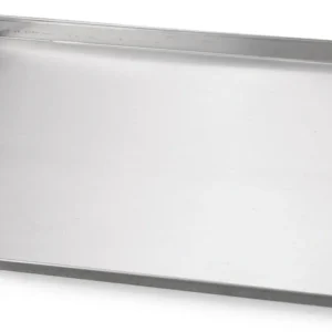 Teglia alluminio 68x40 per forno legna