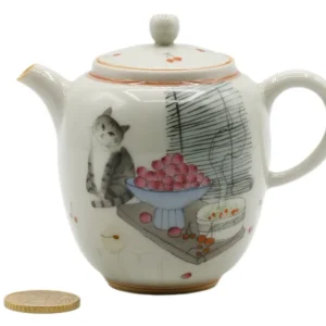 Teiera ceramica dipinta mano # 934744