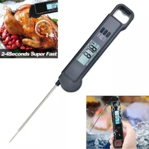 Termometro Da Cucina Digitale Con Sonda Alimenti Bevande -50° 300° C Tp-660