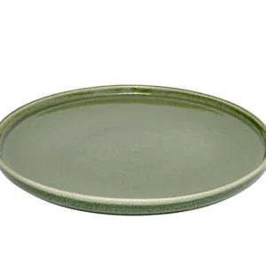 Terre Piatto Piano Cm.27 Verde Kaki 154635e
