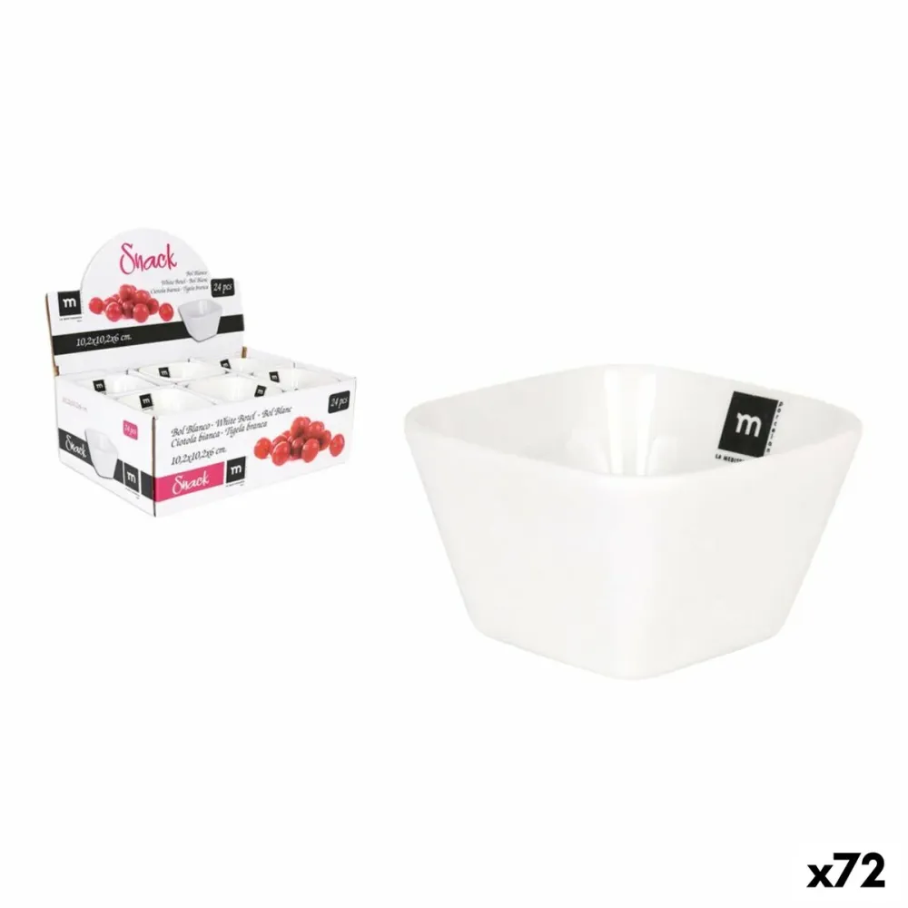 Tigela La Mediterránea Snack 270 ml 10,2 x 10,2 x 6 cm (72 Unidades)