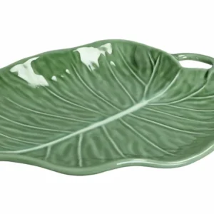 @tiglio Vassoio Foglia Cm.30x22,5 Verde 51559