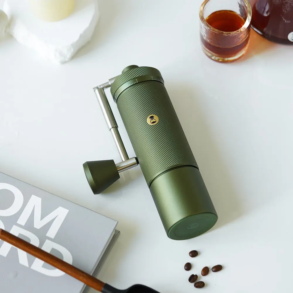 Timemore Chesnut S3 Manico pieghevole verde Macinacaffè manuale