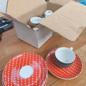 Tognana Set Nuovo Caffe' Tazzine E Piattini Per 6