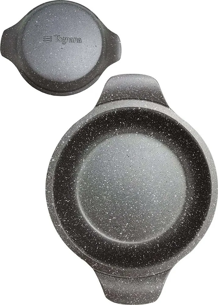 TOGNANA - STONE & WOOD STYLE TEGAMINO ALLUMINIO FORGIATO PER UOVA 14CM