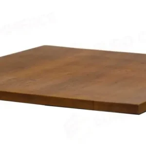 TOP TAVOLO BRISTOL LEGNO NATURALE QUADRO CM80X80X3 - 6468300000 - VACCHETTI