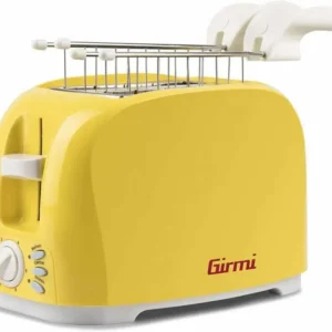 Tostapane elettronico con pinze 800w giallo