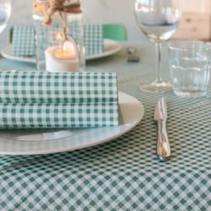 Tovaglia 100x100 Airlaid Packservice Plus Italo Verde 100 Pezzi