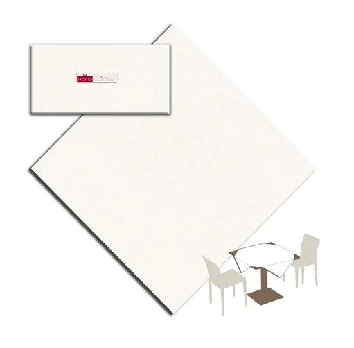 Tovaglia 120x120 Airlaid Packservice Mono Bianco 100 Pezzi