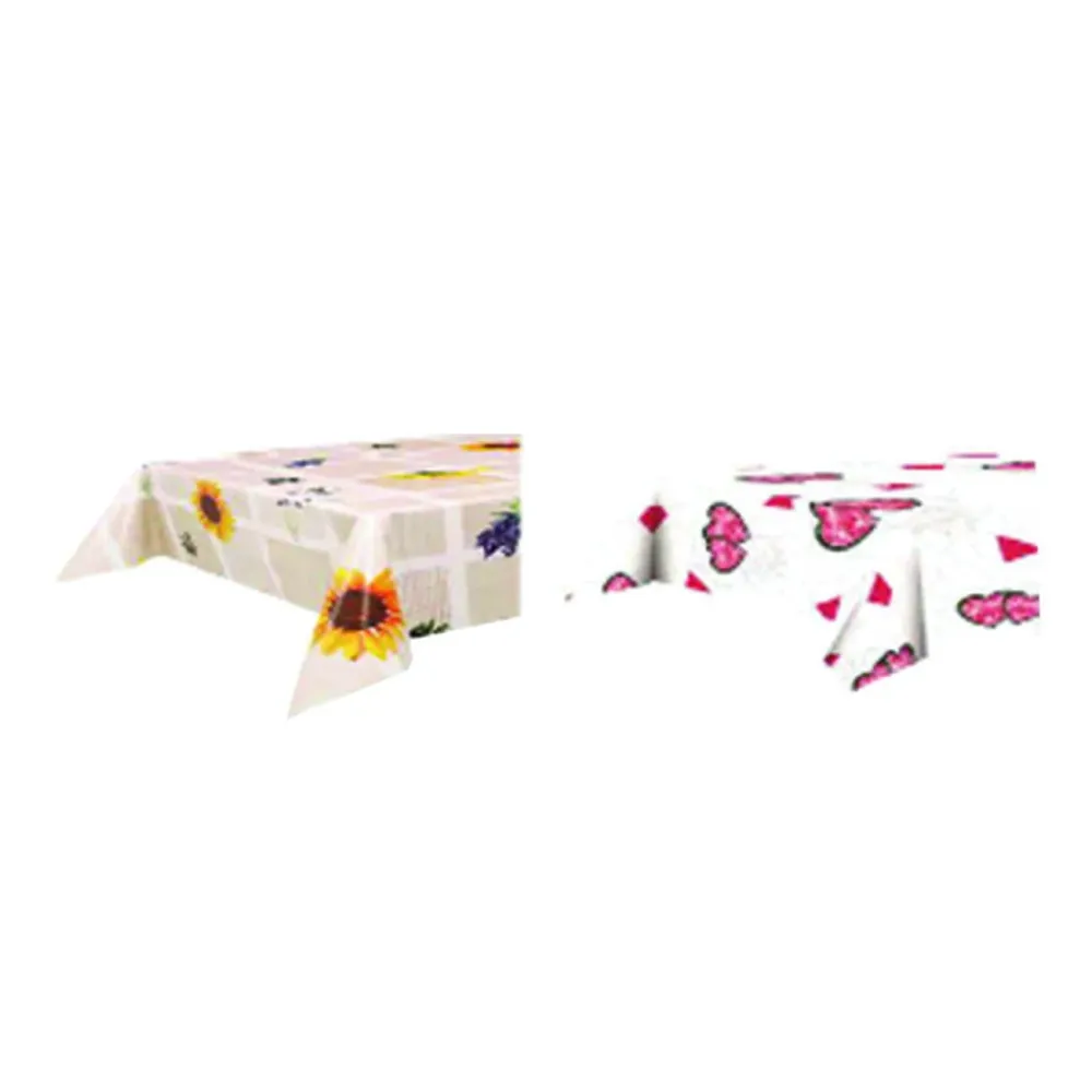 Tovaglia Tonda PVC Decori Assortiti cm 160 - XTRA