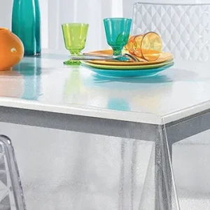 TOVAGLIATO PVC CRYSTAL TRASPARENTE 0,10 Rotolo cm.140 (H) x 30 mt (L)