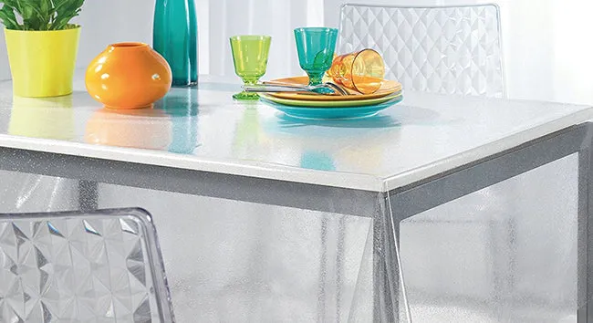 TOVAGLIATO PVC CRYSTAL TRASPARENTE 0,10 Rotolo cm.140 (H) x 30 mt (L)