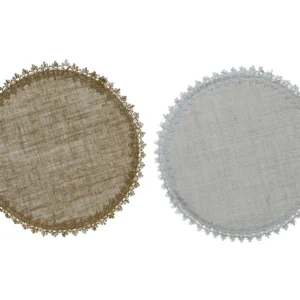 Tovaglietta cotone d38cmc/frange 825386