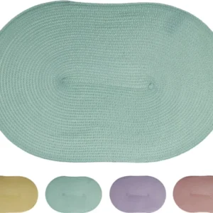 Tovaglietta ovale 44x29cm 4 colori assortiti