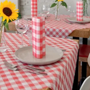 Tovaglietta Runner You & Me 120x48 Airlaid Packservice Plus Oste Rosso 200 Pezzi