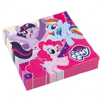 Tovaglioli My Little Pony, confezione da 20, 33x33 cm