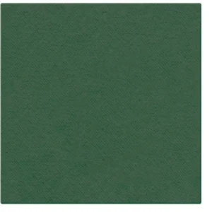 Tovaglioli tavola 50x tinta unita verde scuro, 40x40 cm