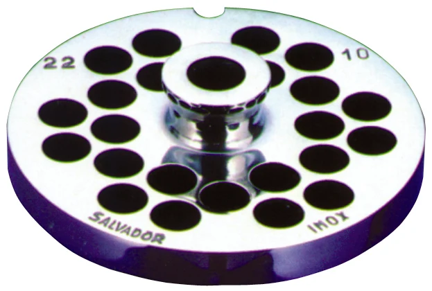 TRAFILA PER TRITACARNE Inox per PORKERT e REBER n° 22 (Ø 12 - 12 fori)