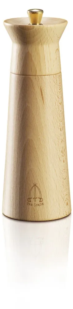 Ⓜ️🔵🔵🔵👌 Tre Spade Nabucco ME15 - Macinino Macinapepe prodotto artigianalmente Italia, 15 cm, legno di faggio certificato PE...
