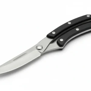 Trinciapollo Acciaio Inox Con Manico Bachelite- - Cm.25 - 2 Pezzi Ilsa