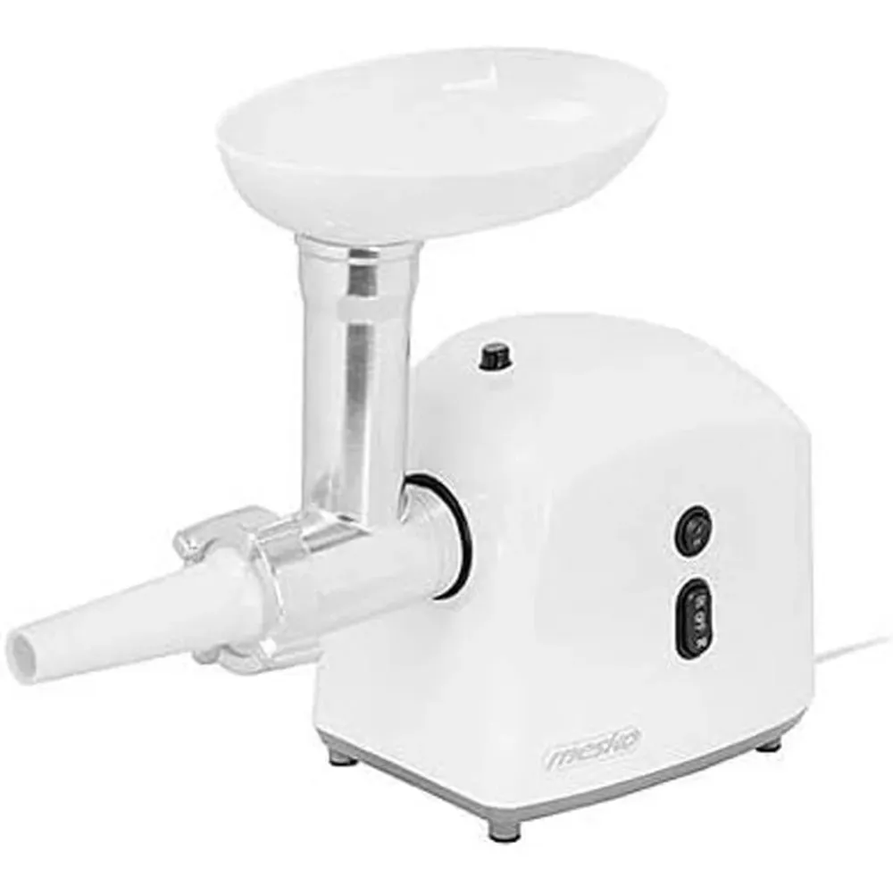 Tritacarne Elettrico 600W Carne e Verdura con 3 Dischi Taglio e Accessori