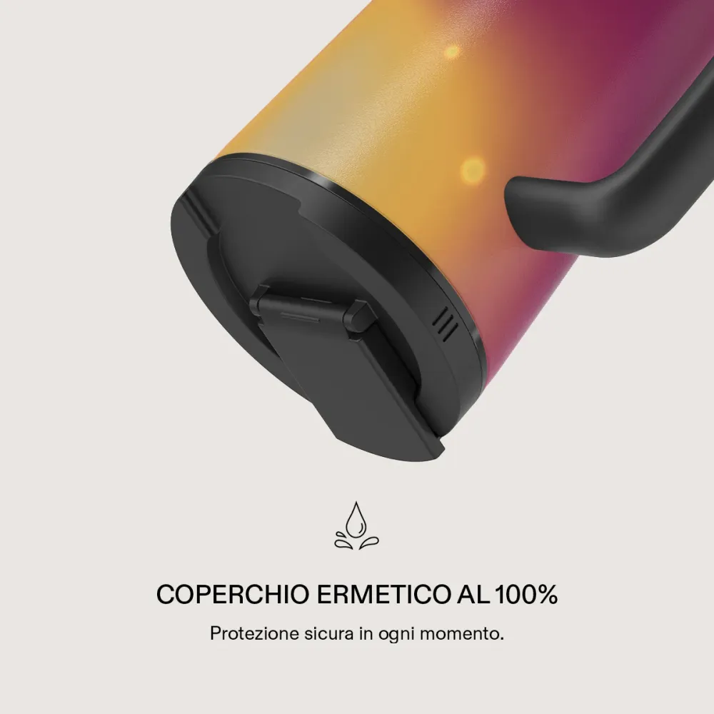 Twin Flame - Tazza da viaggio EasyGrip