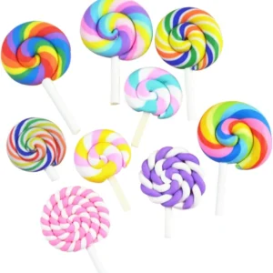 Ultnice 36 pezzi lecca-lecca arcobaleno fai da te