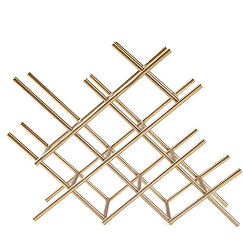 Unknow Portabottiglie Portabottiglie da appoggio Metallo 7 Portabottiglie Scaffali per Armadio da Cucina Scaffali per mobi...