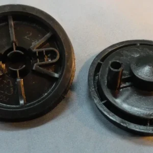 Vaschetta disco fondello thermocream nera con 2 vie Ariete