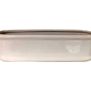 Vaschetta ovale bianca 25x7xh7 78018w