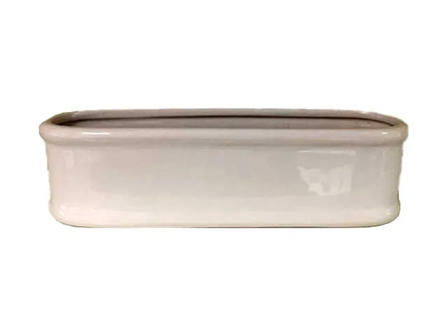 Vaschetta ovale bianca 25x7xh7 78018w