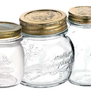 VASO ERMETICO VETRO PER ALIMENTI 'QUATTRO STAGIONI' 1000 ml - h. 180 x Ø 111 mm Bormioli