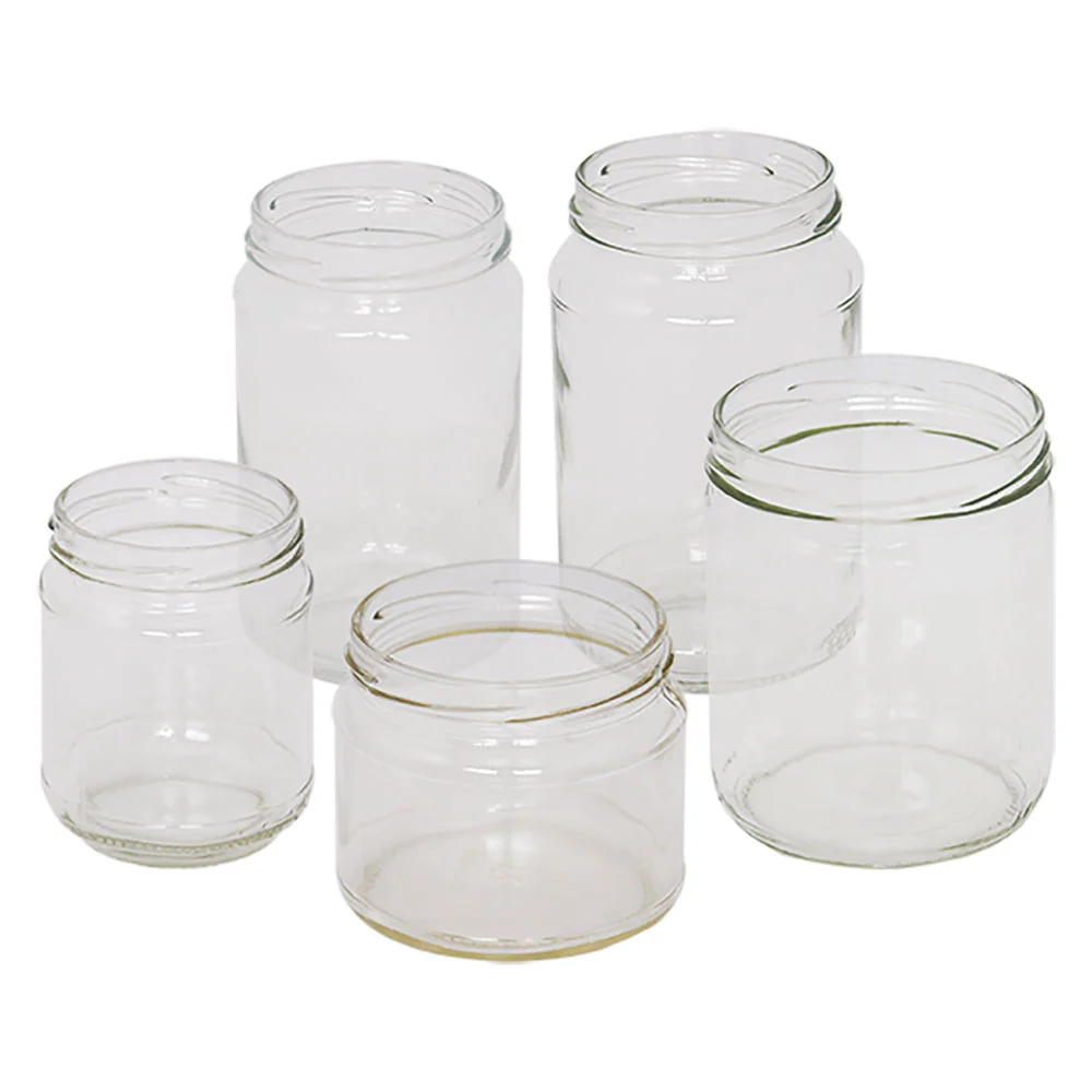 Vaso Vetro 'Boccaccio' Per Alimenti Tipo 'Std' 1700 Ml - Imbocc. Ø 110 Mm- 12 Pezzi - Senza Marca
