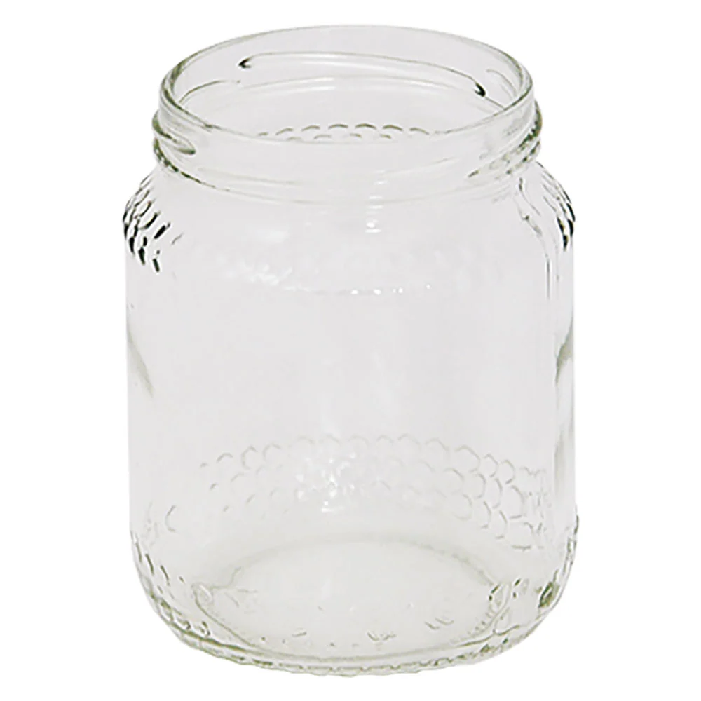 Vaso Vetro 'Boccaccio' Per Alimenti Tipo 'Miele' 390 Ml - Imbocc. Ø 70 Mm- 20 Pezzi - Senza Marca