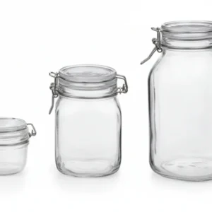 Vaso Vetro Fido Ermetico- - Ø Mm.100 Ml.500 - 6 Pezzi Bormioli