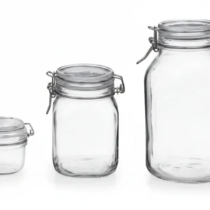 Vaso Vetro Fido Ermetico- - Ø Mm.140 Ml.3000 - 6 Pezzi Bormioli